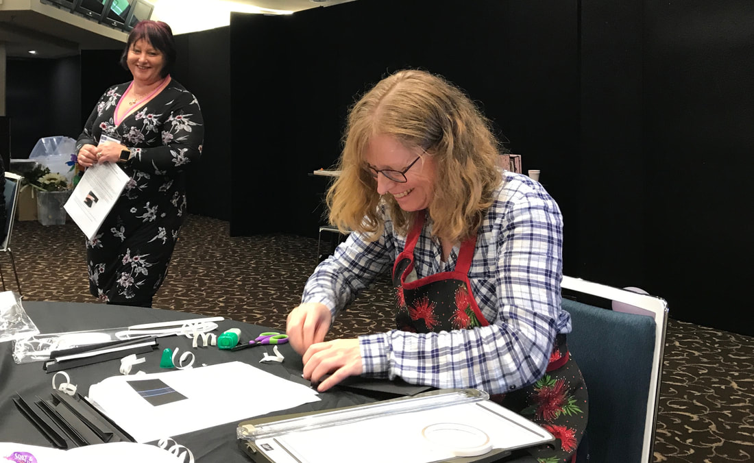 JKN Jane Hurst learning new crafting skills 